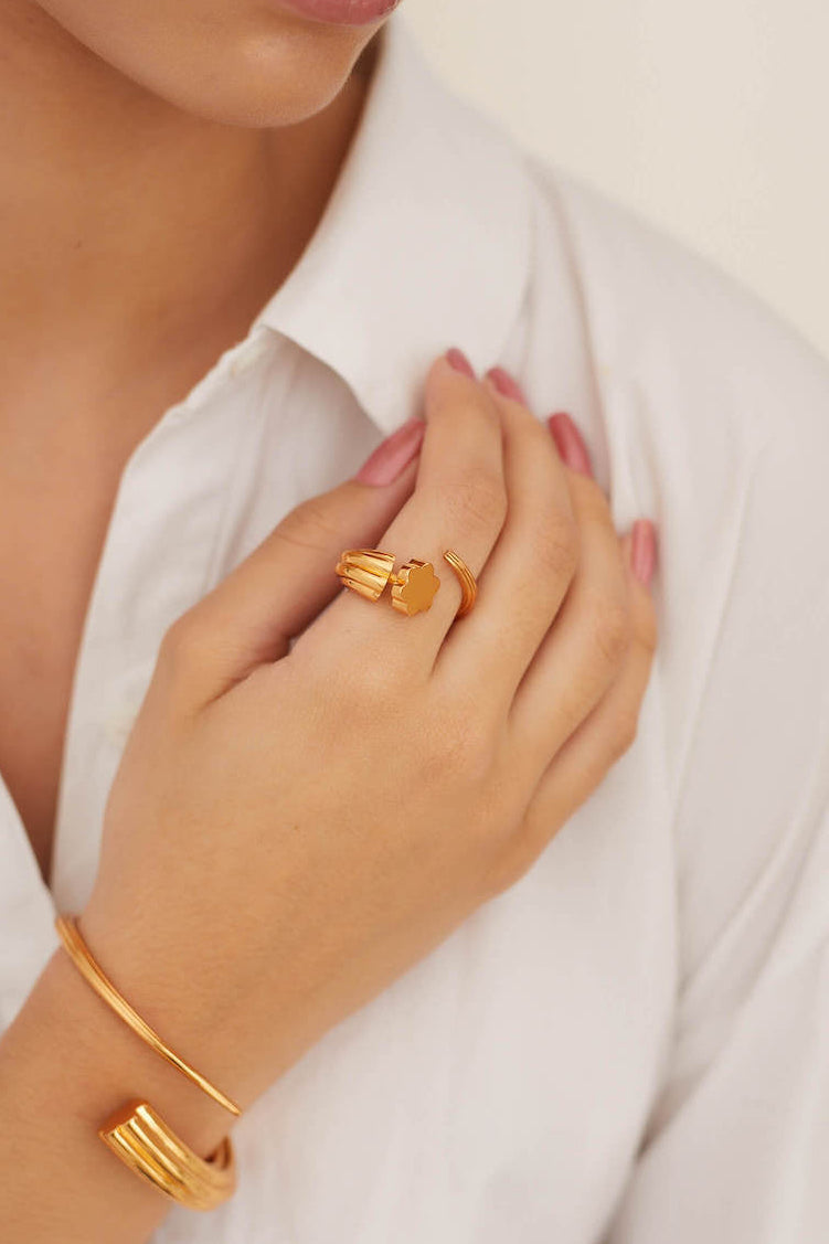 Outhouse-Oh Poppi Tuscon Ring-sincerelyindia.COM