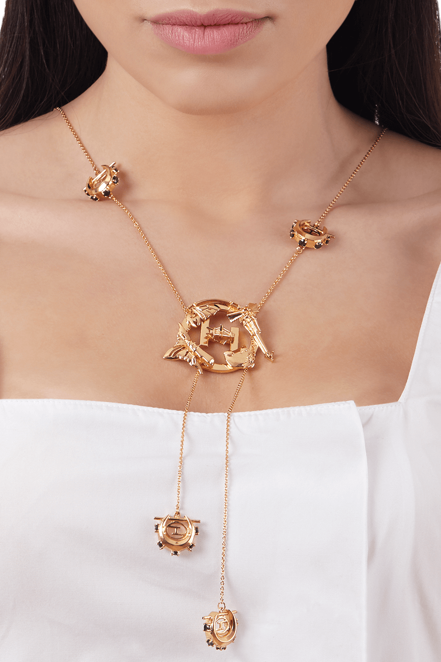 Outhouse-O.H. V Sautoir Necklace-sincerelyindia.COM